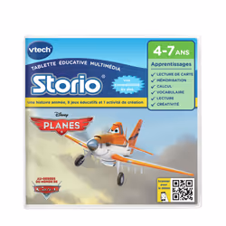 VTech Jeu Storio Planes, 4 an(s), 7 an(s), 20 mm, 140 mm, 155 mm, 120 g