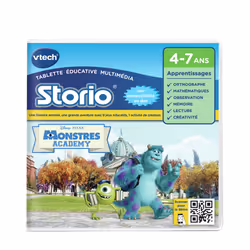 VTech Jeu Storio Monstres Academy, 4 an(s), 7 an(s), 20 mm, 140 mm, 155 mm, 120 g