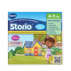 VTech Jeu Storio Docteur La Peluche