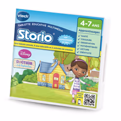 VTech Jeu Storio Docteur La Peluche