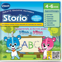 VTech Jeu Storio J'apprends à écrire