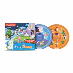 VTech Funny Sunny PACK 2 DISQUES N°2, 3 an(s), Plastique, Multicolore