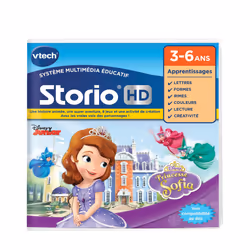 VTech JEU HD STORIO - PRINCESSE SOFIA, Chine, 137 mm, 20 mm, 132 mm