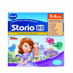 VTech JEU HD STORIO - PRINCESSE SOFIA