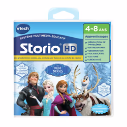 VTech Jeu Storio HD La reine des neiges