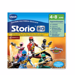 VTech JEU HD STORIO - POWER RANGERS, Chine, 137 mm, 20 mm, 132 mm