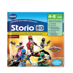 VTech JEU HD STORIO - POWER RANGERS