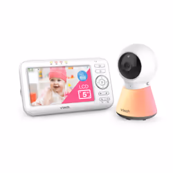 VTech BM5254 - BABYPHONE VIDÉO COLOR NIGHT LIGHT (ÉCRAN 5 - VEILLEUSE)