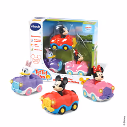 VTech TUT TUT BOLIDES - COFFRET TRIO MINNIE/MICKEY (CABRIO MINNIE + CABRIO DAISY+ CABRIO MICKEY), Chine, 228 mm, 71 mm, 216 m ...