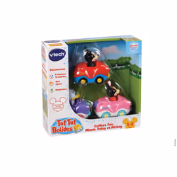 VTech TUT TUT BOLIDES - COFFRET TRIO MINNIE/MICKEY (CABRIO MINNIE + CABRIO DAISY+ CABRIO MICKEY) - Vue supplémentaire 4
