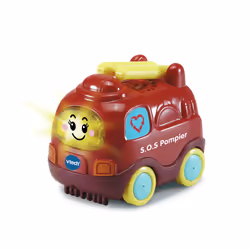 VTech Tut Tut Bolides COFFRET TRIO ECOLO (POMPIER + CAMION POUBELLE + PTIT CAMION), 1 an(s), Batteries requises, AAA, Plastiq ...