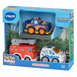 VTech TUT TUT BOLIDES - VÉHICULES SÉRIE PRO - COFFRET TRIO - Vue supplémentaire 4