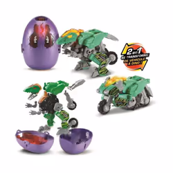 VTech SWITCH & GO DINOS SURPRISE V2 (6 MODELES DIFFERENTS), 5 an(s), Plastique, Multicolore, 195 g