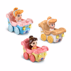 VTech TUT TUT BOLIDES - CARROSSES DISNEY PRINCESSES (DIFFERÉNTS MODÈLES), Véhicule figurine, 1 an(s), AAA, Plastique, Multico ...