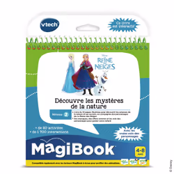 VTech MagiBook La Reine Des Neiges 2 - Decouvre Les Mysteres De La Nature, 4 an(s), Multicolore