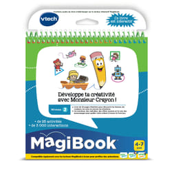 VTech MAGIBOOK - DÉVELOPPE TA CRÉATIVITÉ AVEC M. CRAYON