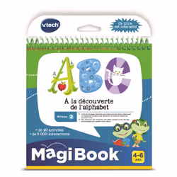 VTech Livre ABC a la Decouverte de L'alphabet, 4 an(s)