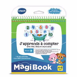VTech MagiBook Livre J'apprends à compter, 4 an(s), Multicolore