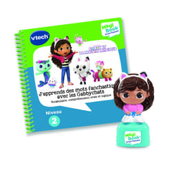 VTech MAGIBOOK STORY'FRIENDS (J'APPRENDS DES MOTS FANCHASTIQUES AVEC LES GABBYCHATS + PERSONNAGE)
