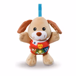 VTech Chant'Toutou Brun, 0,25 an(s), Batteries requises, AAA, Plastique, Multicolore