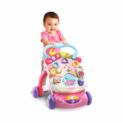 VTech Super Trotteur Parlant 2 En 1 Rose - Vue supplémentaire 4
