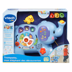 VTech TROMPETTE, MON ÉLÉPHANT DES DÉCOUVERTES
