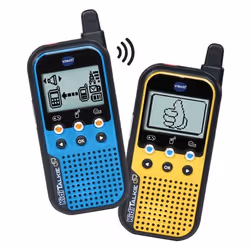 Talkie-walkie - VTECH - KidiTalkie 6 en 1 - Portée 200 m - 4 jeux intégrés - Mixte
