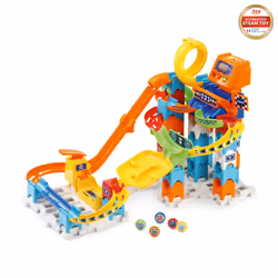 VTech Marble Rush Racing Set Electronic M200E, 4 an(s), Sonore, Batteries requises, AA, Plastique, Multicolore