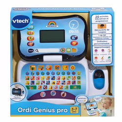 VTech Jouets Electroniques Educatifs ORDI GENIUS PRO NOIR - Vue supplémentaire 9