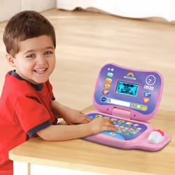 VTech Jouets Electroniques Educatifs ORDI GENIUS PRO ROSE - Vue supplémentaire 4