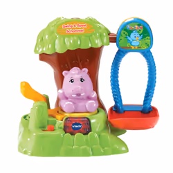 VTech ZoomiZooz Swing & Speel Schommel, 1 an(s), Fonction vocale, Batteries requises, AAA, Synthétique, Multicolore