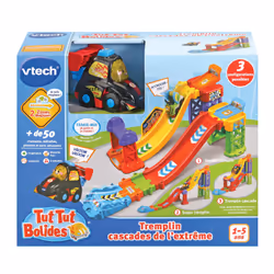 VTech TUT TUT BOLIDES - TREMPLIN CASCADES DE L'EXTRÊME (+LUCAS, ROI DU CHAMPIONNAT) - Vue supplémentaire 6