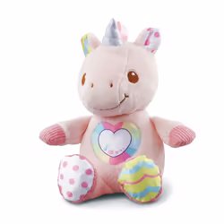 VTech Baby Maé, ma licorne à câliner, Batteries requises, AAA, Multicolore