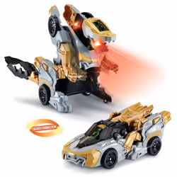 VTech SWITCH & GO DINOS 1'CLICK - VULCANION, MÉGA DRAGON, 4 an(s), Plastique, Multicolore, 630 g