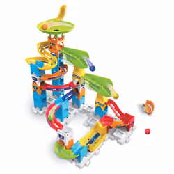 VTech MARBLE RUSH - BEGINNER SET S200, Circuit et boules en marbre jouet (kit), 4 an(s)