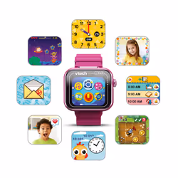 VTech KidiZoom SMARTWATCH MAX FRAMBOISE