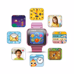 Montre enfant connectée VTECH KidiZoom Smartwatch Max rose