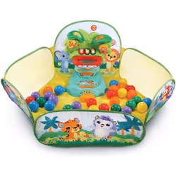 VTech PISCINE À BALLES INTERACTIVE DES P'TITS LOULOUS, 0,75 an(s), 1,54 kg, Multicolore