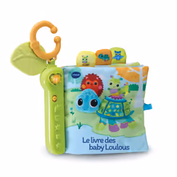 VTech Baby Loulous Livre Toudoux Des Loulous, 0,5 an(s), Tissu, Multicolore