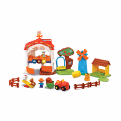 VTech Tut Tut Animo SUPER FERME INTERACTIVE DES ANIMAUX, 1 an(s), AAA, Multicolore, Plastique