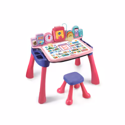 VTech MAGI BUREAU INTERACTIF 5 EN 1 ROSE, 3 an(s), Batteries requises, Plastique, Rose