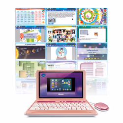 VTech Genio, mon premier vrai ordi ! (rose) Ordinateur portable pour enfant - Vue supplémentaire 5