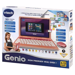 VTech Genio, mon premier vrai ordi ! (rose) Ordinateur portable pour enfant - Vue supplémentaire 6