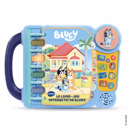 VTech BLUEY - MON LIVRE-JEU INTERACTIF
