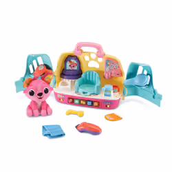 VTech TITOU ET SON SALON DE TOILETTAGE INTERACTIF, 925 g, Multicolore