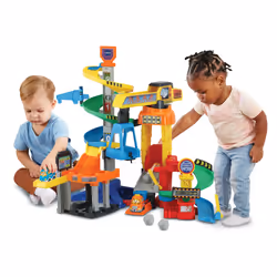 VTech Tut Tut Aventures Maxi Chantier Interactif avec Grue et Camion Benne - Vue supplémentaire 5