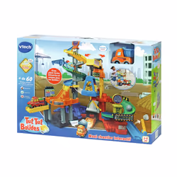VTech Tut Tut Aventures Maxi Chantier Interactif avec Grue et Camion Benne - Vue supplémentaire 8