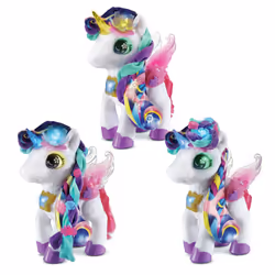VTech KidiPet Friends STYLA, MA LICORNE MAQUILLAGE MAGIQUE