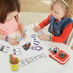 VTech KidiZoom Print Cam Appareil Photo Enfant Avec Impression Instantanée Rouge - Vue supplémentaire 5