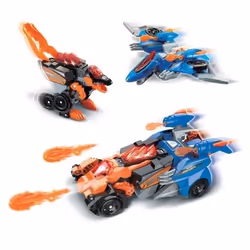 Vtech Super Robot Transformable Switch & Go Dinos Combo: SUPER SPINO-DACTYL 2 IN 1 Dinosaure